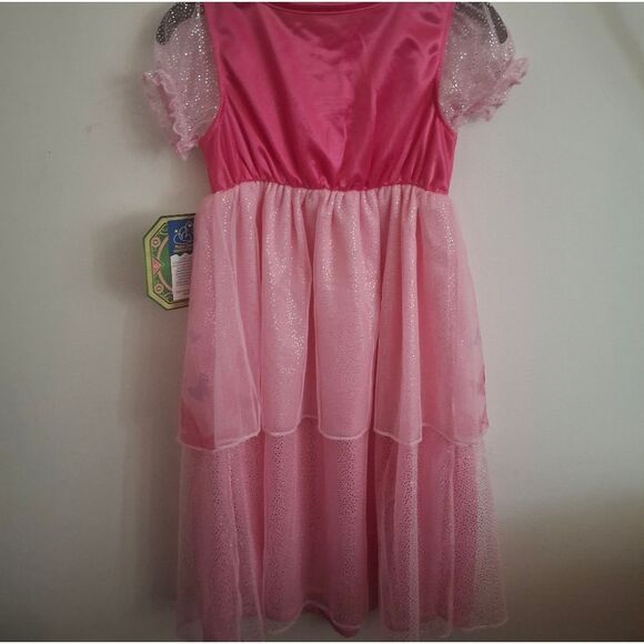 Girls Pink WICKED Ariana Grande Pajama Nightime Gown - Picture 7 of 7
